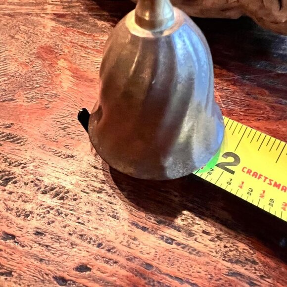 Vintage set of 6 mini brass goblets and tray - Picture 7 of 8